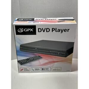 GPX D200B DVD Player NEW IN BOX WITH REMOTE Used For Testing Once! See Pictures‎